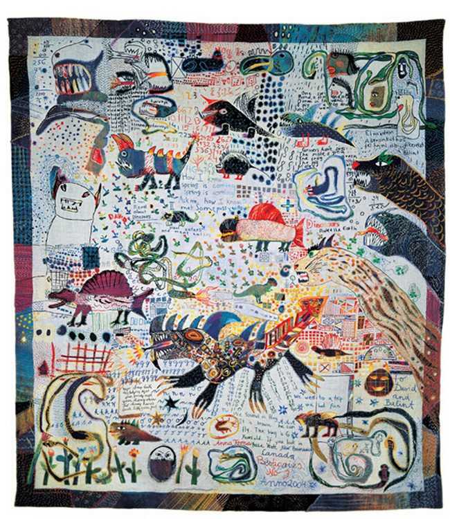 'Draw Me a Monster' (2004 134x150cm), Anna Torma