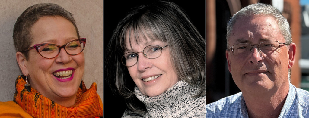 Brigitte Clavette, Carol Collicutt, and Andrew Kierstead